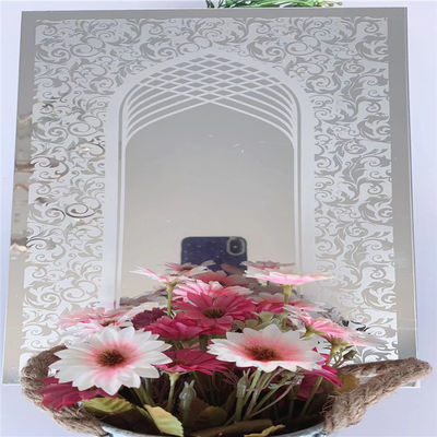 Goede prijs Opgepoetste Geëtste Staalplaat 0.75mm Dikte met de Film van 70 Micronpvc online