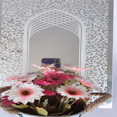 Goede prijs Het AISI Geëtste Roestvrij staalblad, Spiegel beëindigt Ss Blad 1.12mm Dikte online